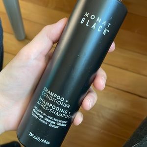 Monat Black Shampoo/Conditioner 2 in 1 🖤